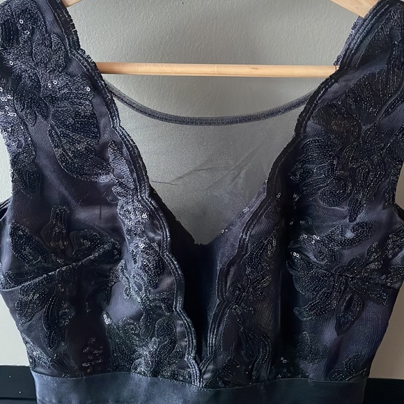 NWT Goddiva London Sequin and Mesh Detail Dress - Picture 2 of 10